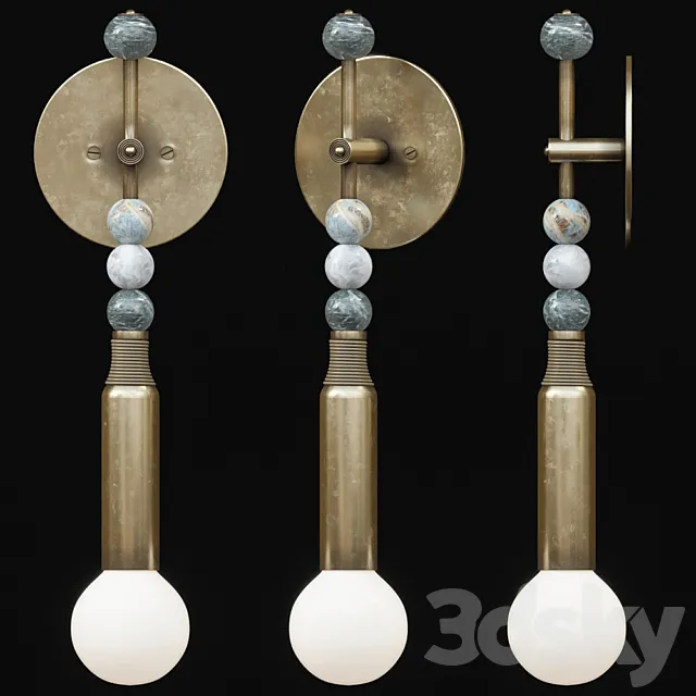 Apparatus Talisman 1 sconce 3D Model