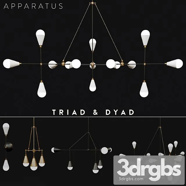 Apparatus triad & dyad set Apparatus triad & dyad set