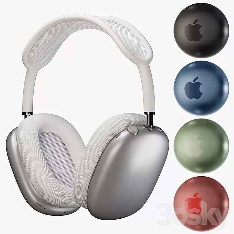 Apple airpods max 3D Model