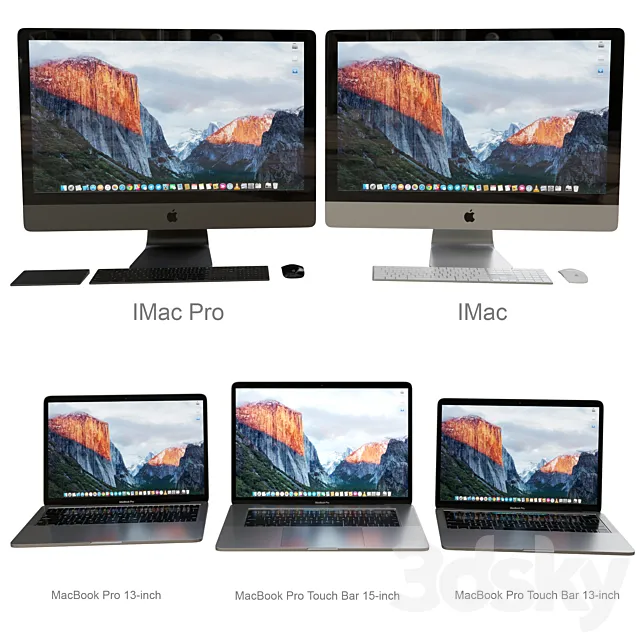 Apple collection 3DModel