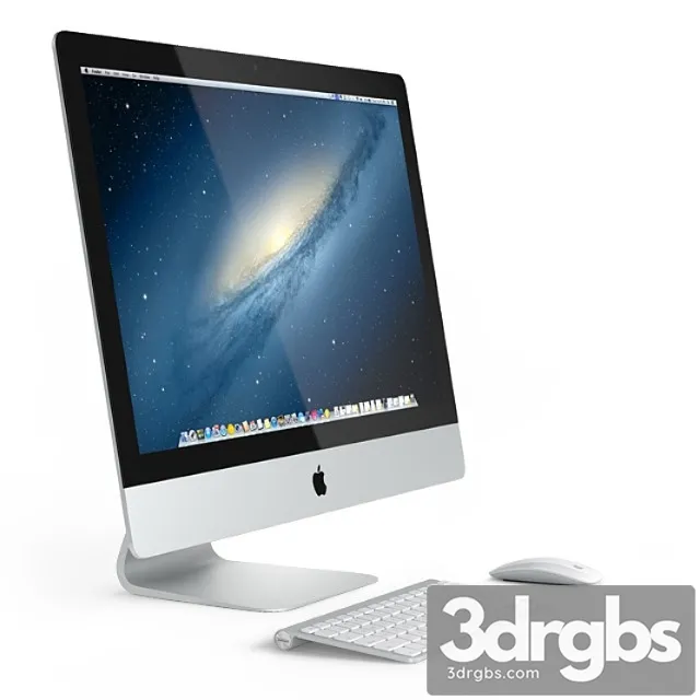 Apple iMac 2 3D Model Download