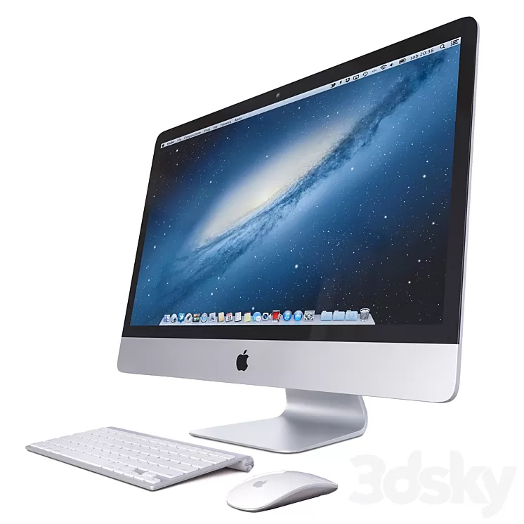 Apple iMac 3D Model