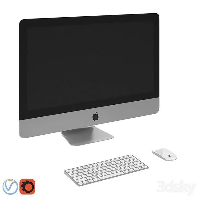 Apple iMac 3D Model