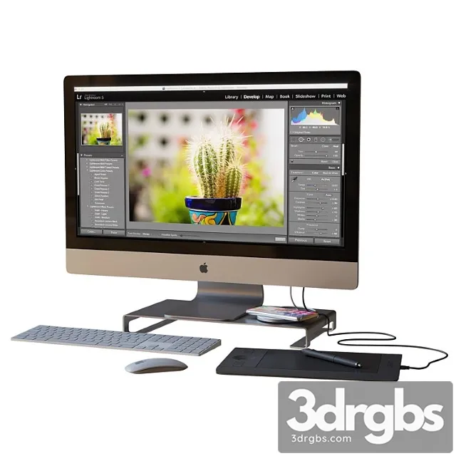 Apple Imac Pro 3D Model Download