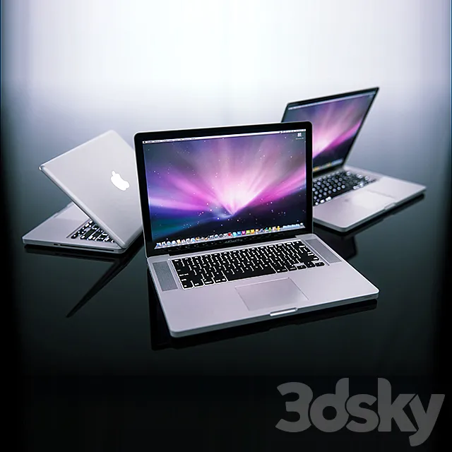 Apple MacBook Pro 15 ” 3D Model
