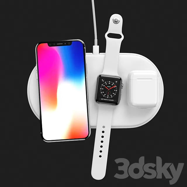 Apple Set 3D Model