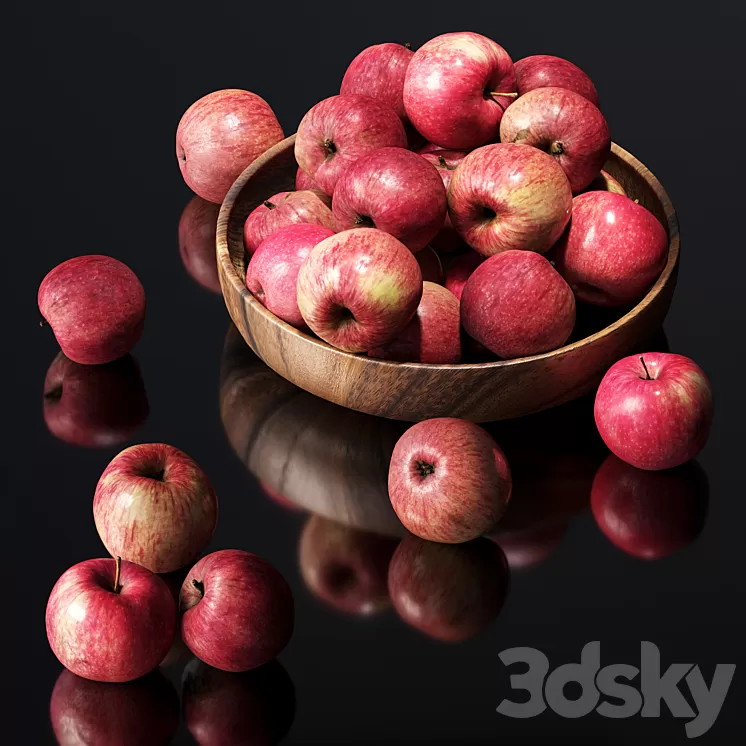 Apples 3D Model