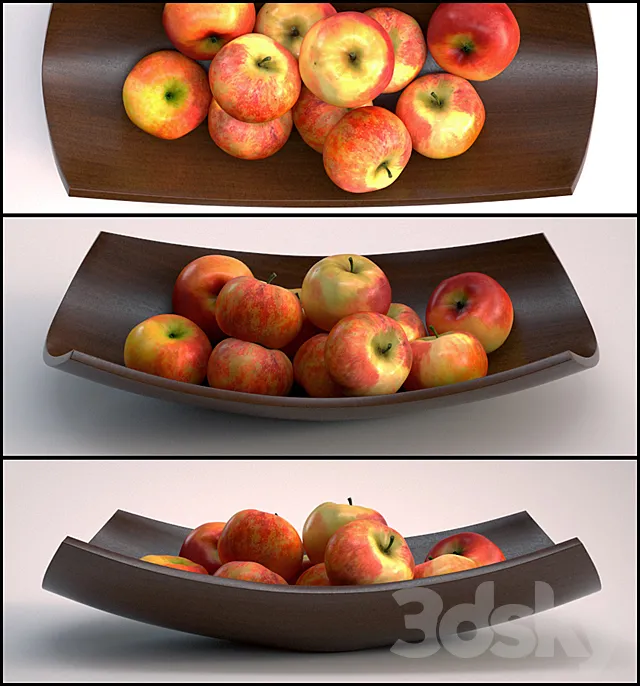 Apples 3D Model Apples 3D Model