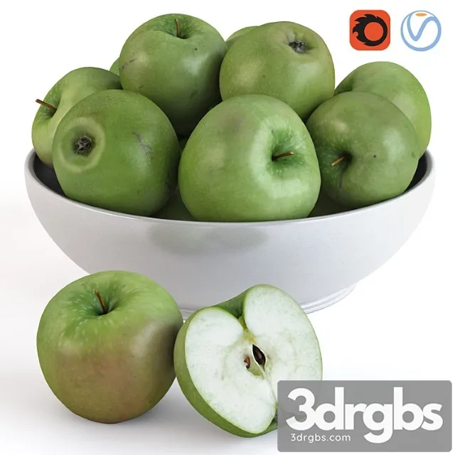 Apples (set-2) 3D Model Download