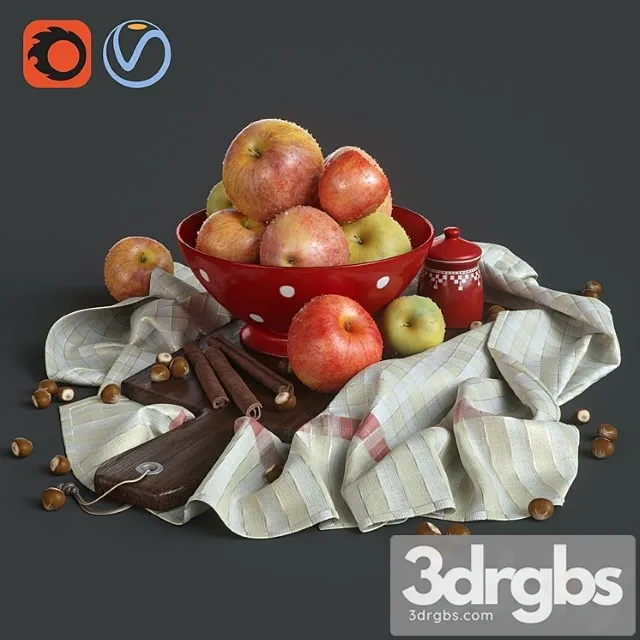Apples_222 3D Model Download