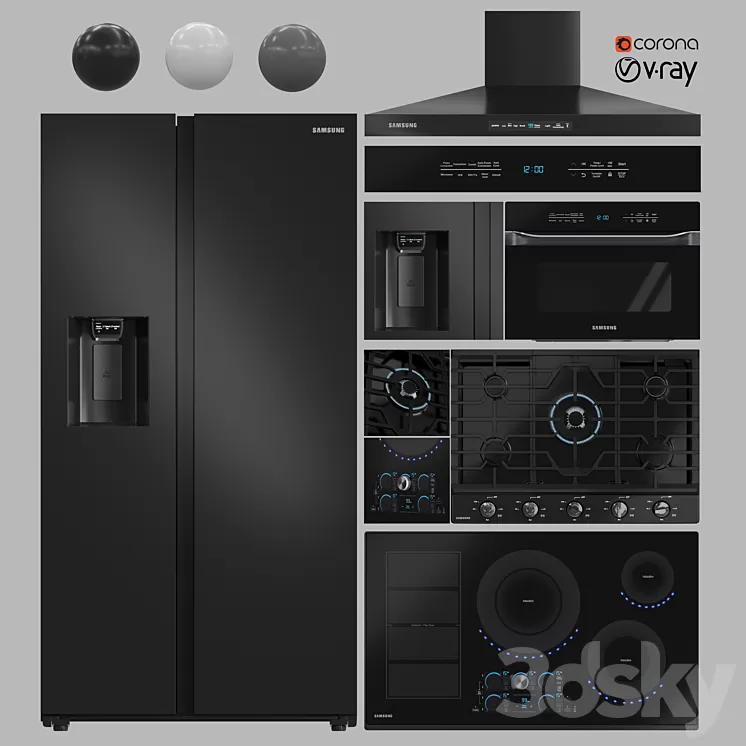 Appliance Collection SAMSUNG 3D Model