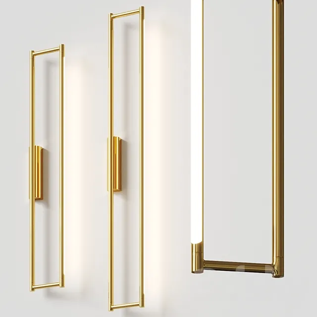 Applique LINK – Wall sconce 3D Model Applique LINK – Wall sconce 3D Model