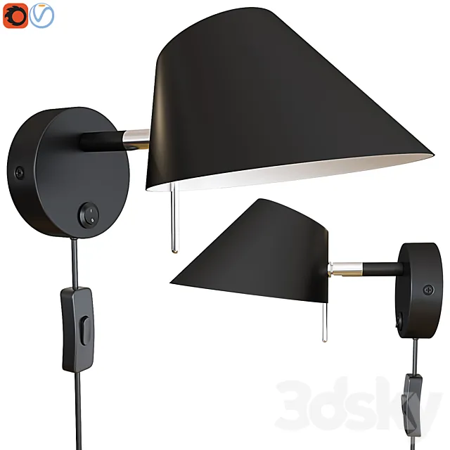 Applique Office _ Métal – Orientable – Frandsen 3D Model