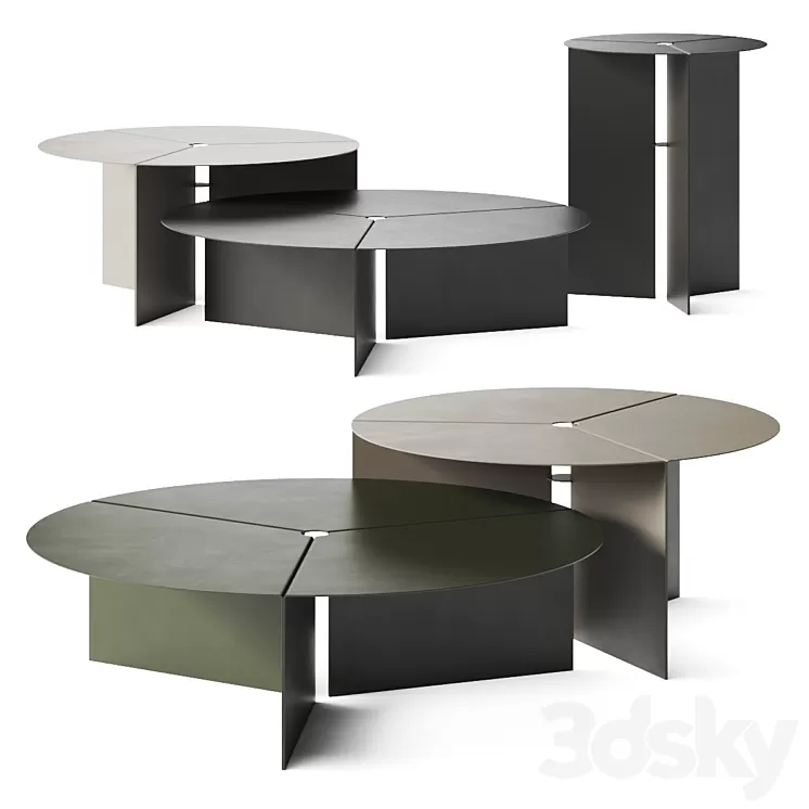 April Furniture Peace Coffee Tables 3D Model Free Download