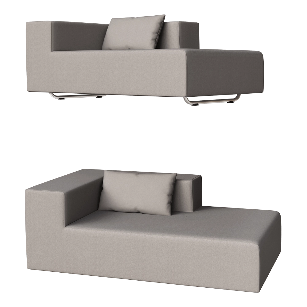 April furniture – Sofa Chaise 3D Model