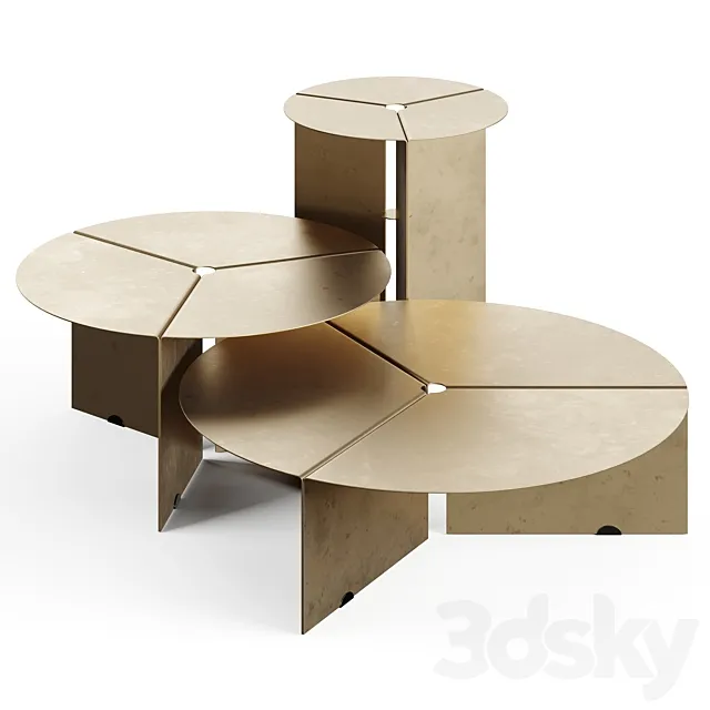 April Peace 2023 Metal Table 3D Model April Peace 2023 Metal Table 3D Model