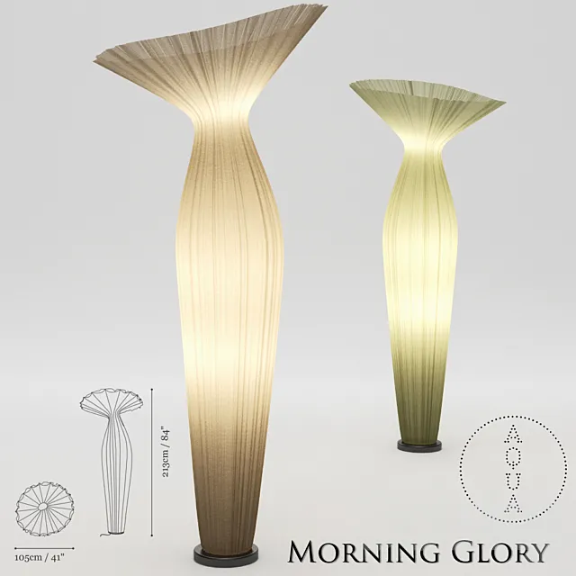 Aqua Creations Morning Glory 3D Model Aqua Creations Morning Glory 3D Model