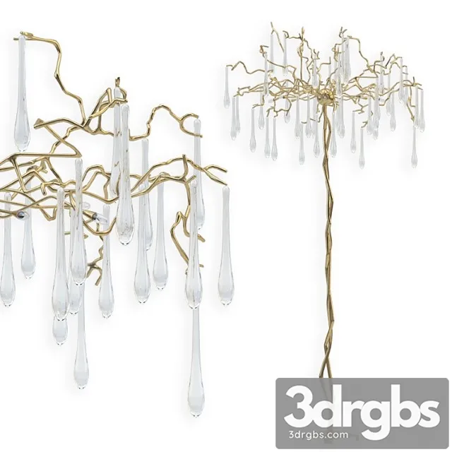 Aqua Floor Lamp by Serip Lighting 3D Model Download