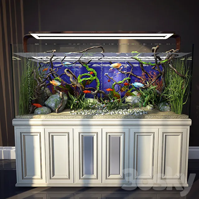 Aquarium 3 3D Model Aquarium 3 3D Model