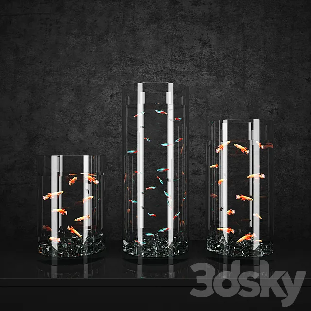 Aquarium 3D Model Aquarium 3D Model