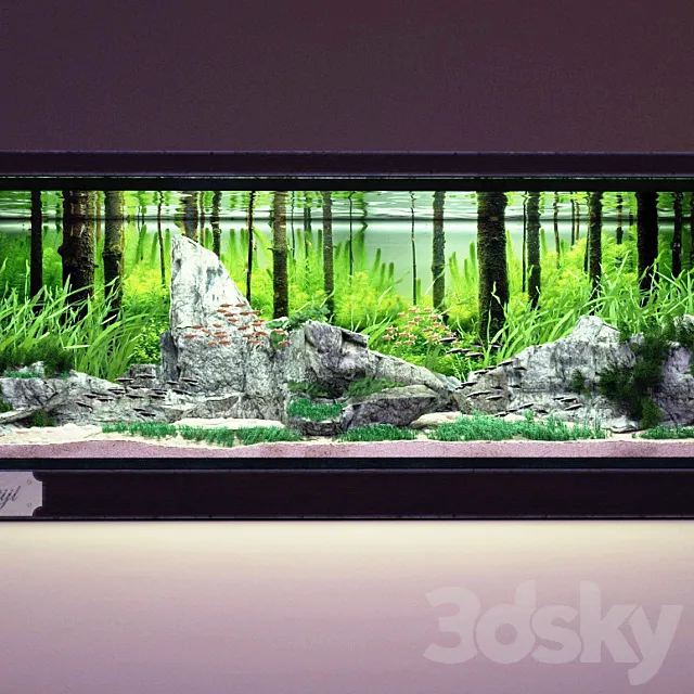 Aquarium 3DModel Aquarium 3DModel