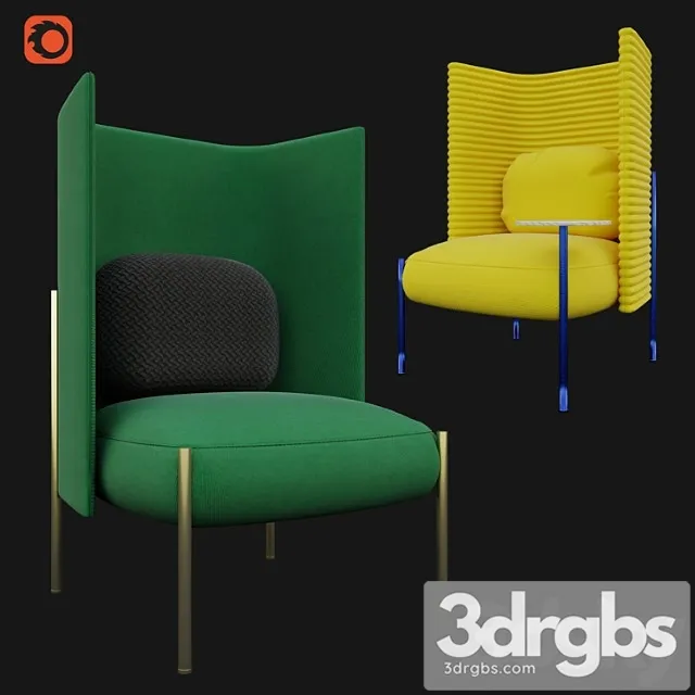 Ara armchair from missana factory 3D Model Download Ara armchair from missana factory 3D Model Download
