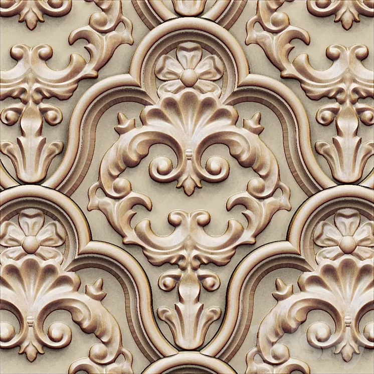 Arabesque 3D Model Arabesque 3D Model