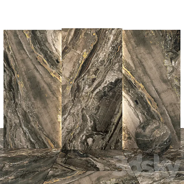 Arabesque Dream Marble 02 3D Model