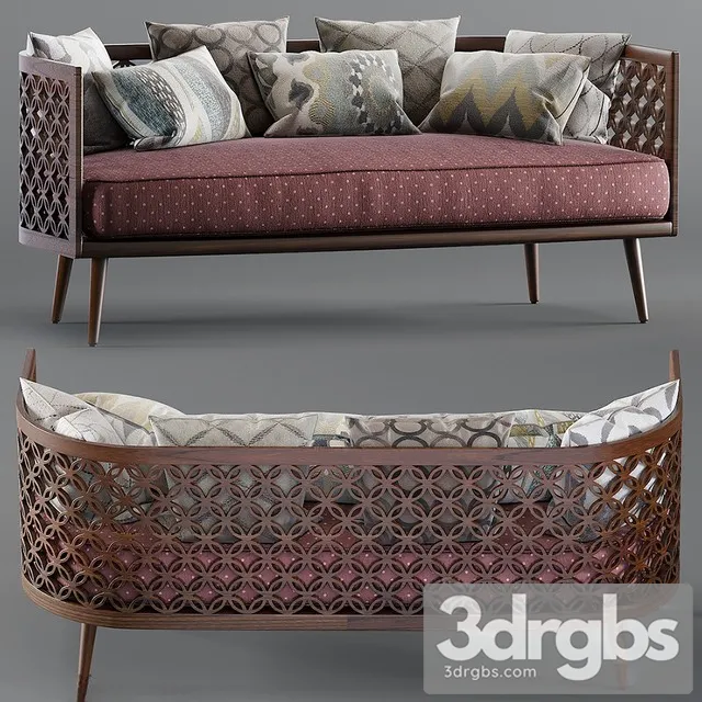 Arabesque Modern Sofa 3D Model Download Arabesque Modern Sofa 3D Model Download