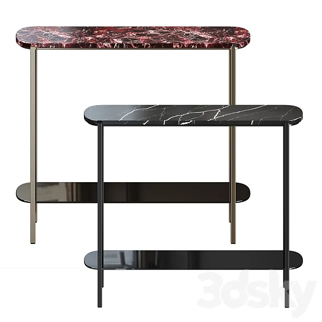 Arambol AM.PM marble console 3D Model