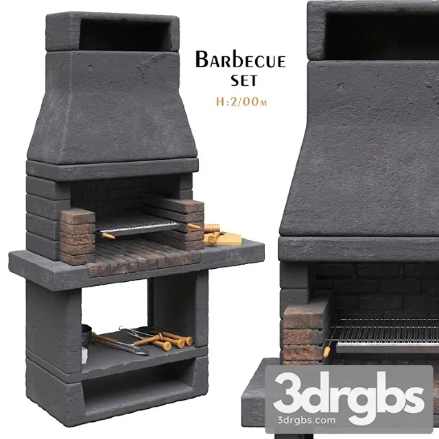 Aran Barbecue Grill 1 Barbecue 3D Model Download Aran Barbecue Grill 1 Barbecue 3D Model Download