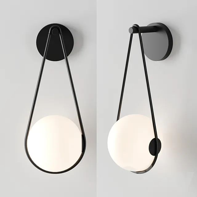Arandela Corda wall lamp by wentz design 3DModel
