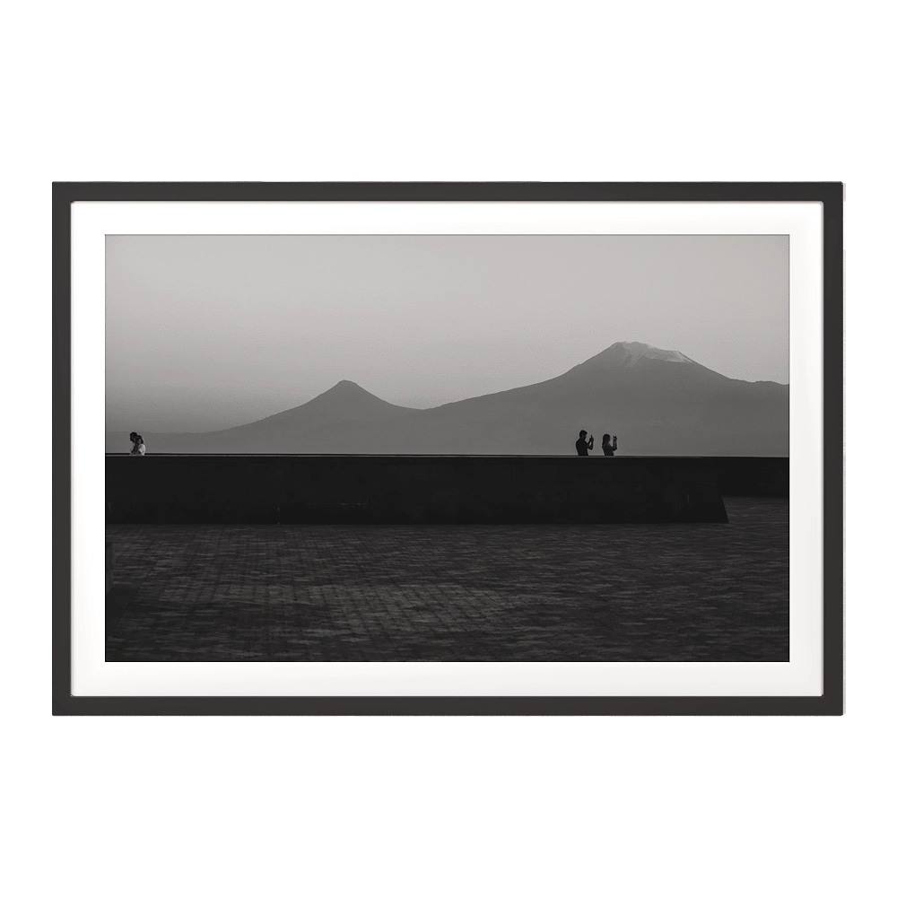 ArArArt – Picture #01 Ararat and Yerevan in b&w 3D Model