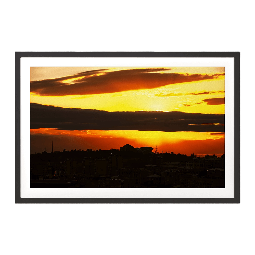 ArArArt – Picture #01 Sunset in Yerevan 3D Model