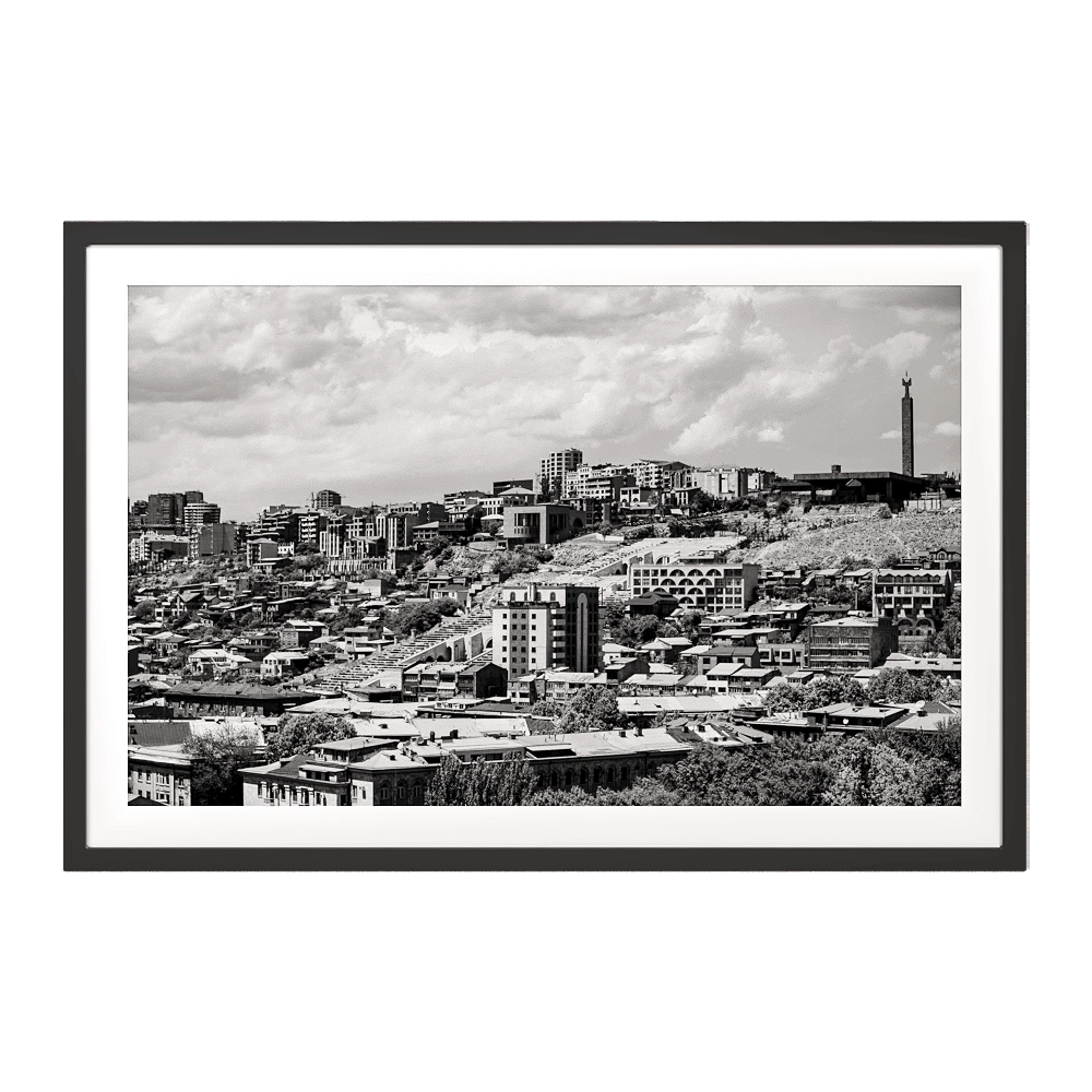 ArArArt – Picture #012 Yerevan Cityscape in b&w 3D Model