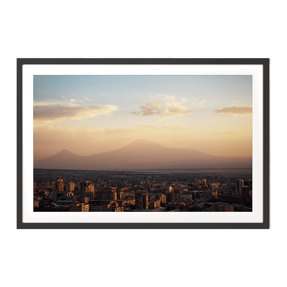 ArArArt – Picture #02 Ararat & Yerevan at Sunset 3D Model