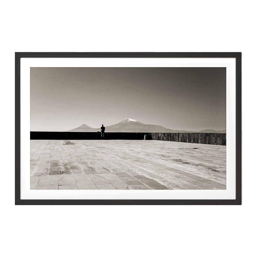 ArArArt – Picture #023 Ararat and Yerevan in b&w 3D Model
