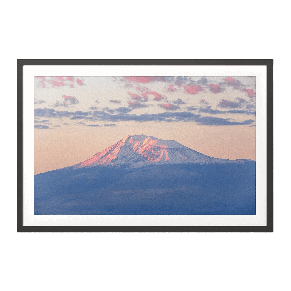 ArArArt – Picture #03 Great Ararat in Clouds 3D Model