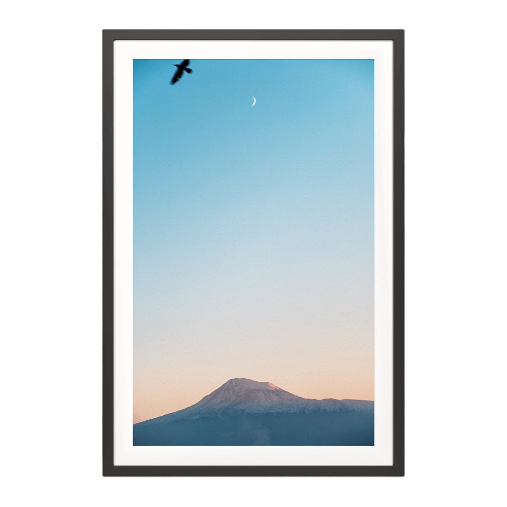 ArArArt – Picture #06 Great Ararat & Birds 3D Model ArArArt – Picture #06 Great Ararat & Birds 3D Model