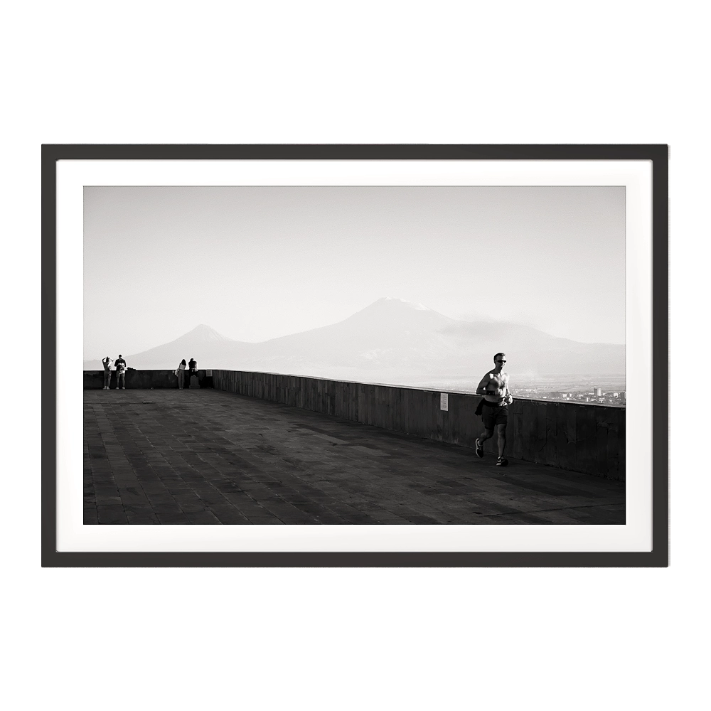 ArArArt – Picture #07 Ararat & Yerevan in b&w 3D Model