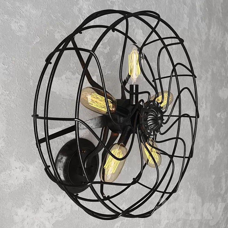 ARB GRINDER LOFT INDUSTRIAL MILL 3D Model