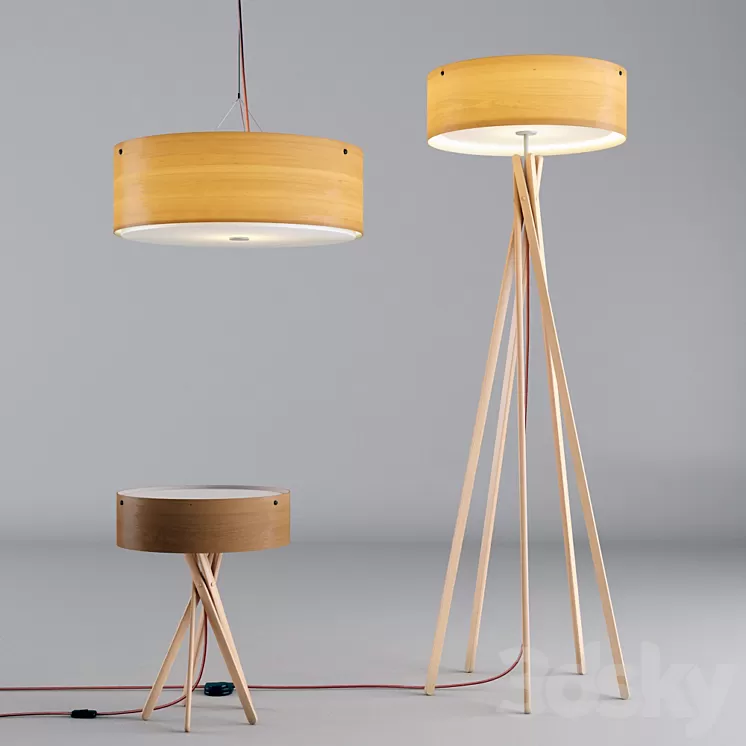 Arba Lamps 3D Model