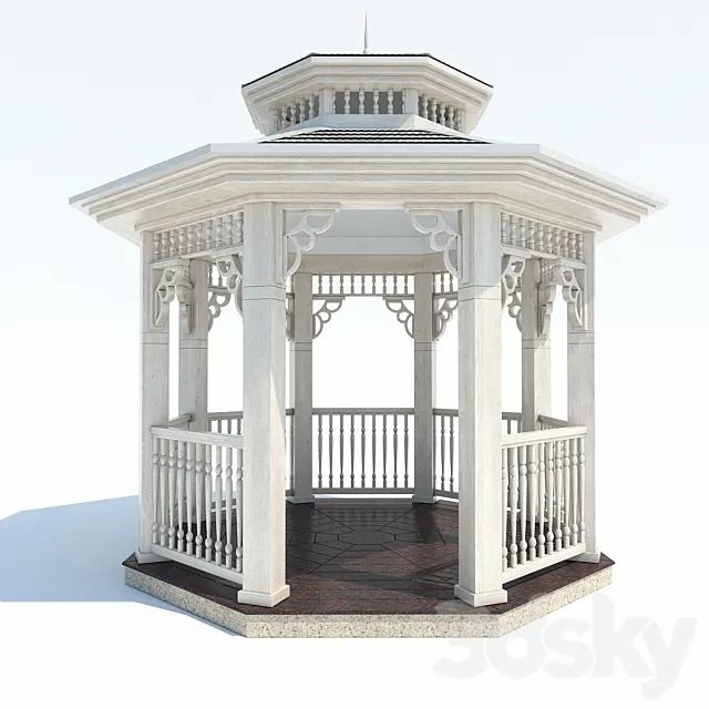 Arbour №2 3D Model