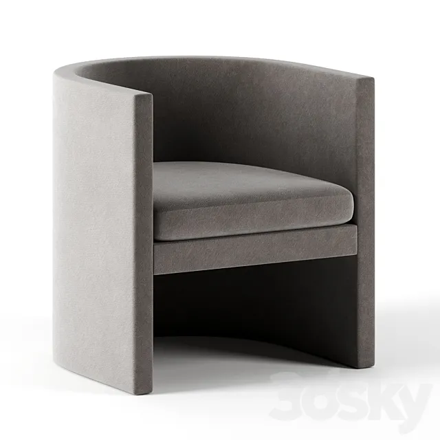 Arc Armchair by Trnk 3DModel