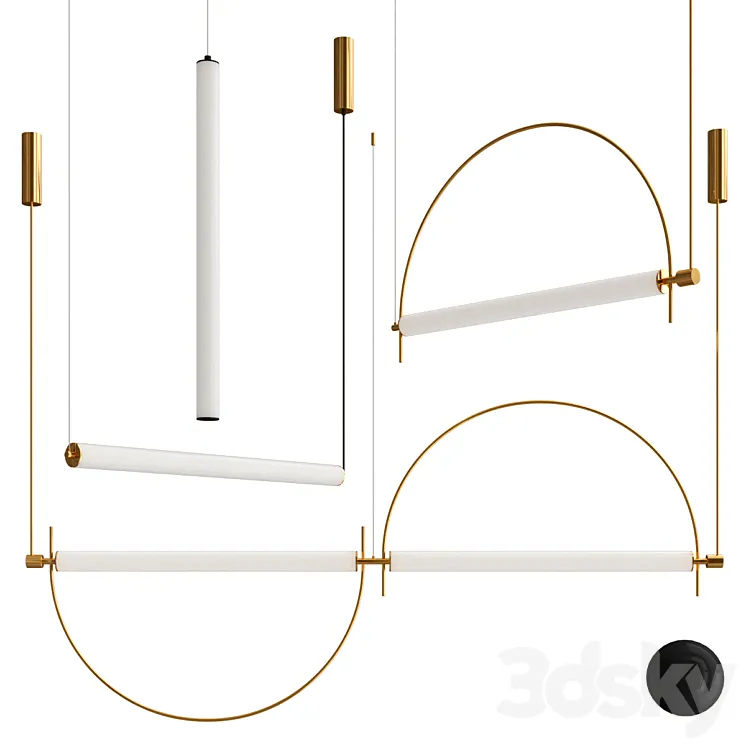 ARC Tube Collection 3D Model Free Download