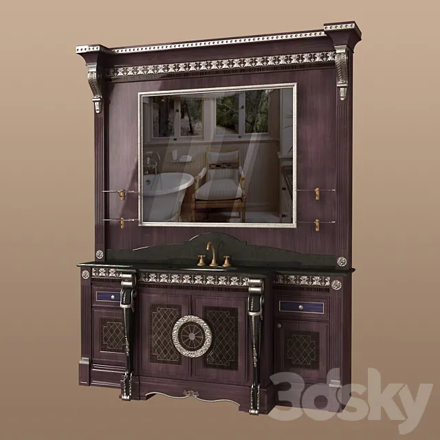 Arca Bathroom> Master 3D Model Arca Bathroom> Master 3D Model