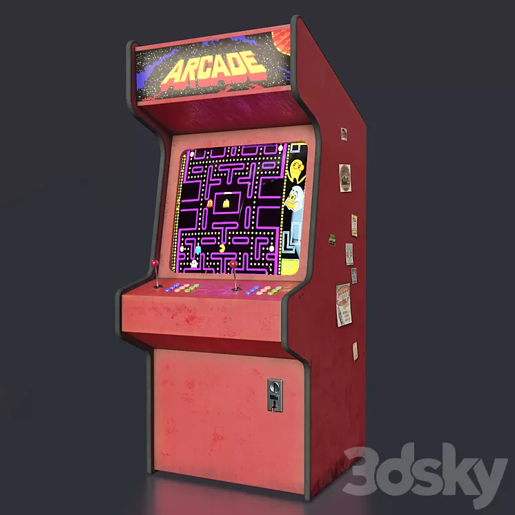 Arcade automatic 3D Model
