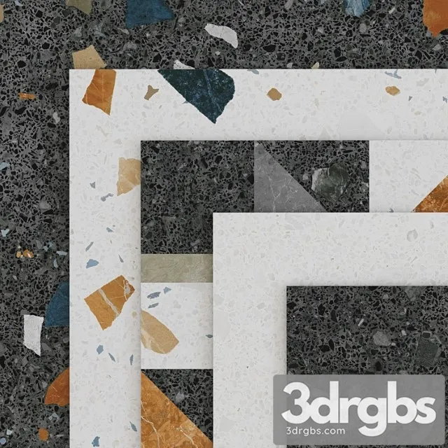 Arcana Stracciatella Terrazzo 3D Model Download