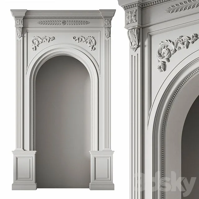 Arch 06. Classic 3D Model Arch 06. Classic 3D Model