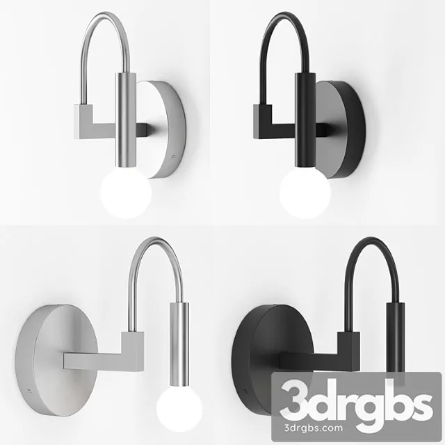 Arch wall sconce by dshop 3D Model Download